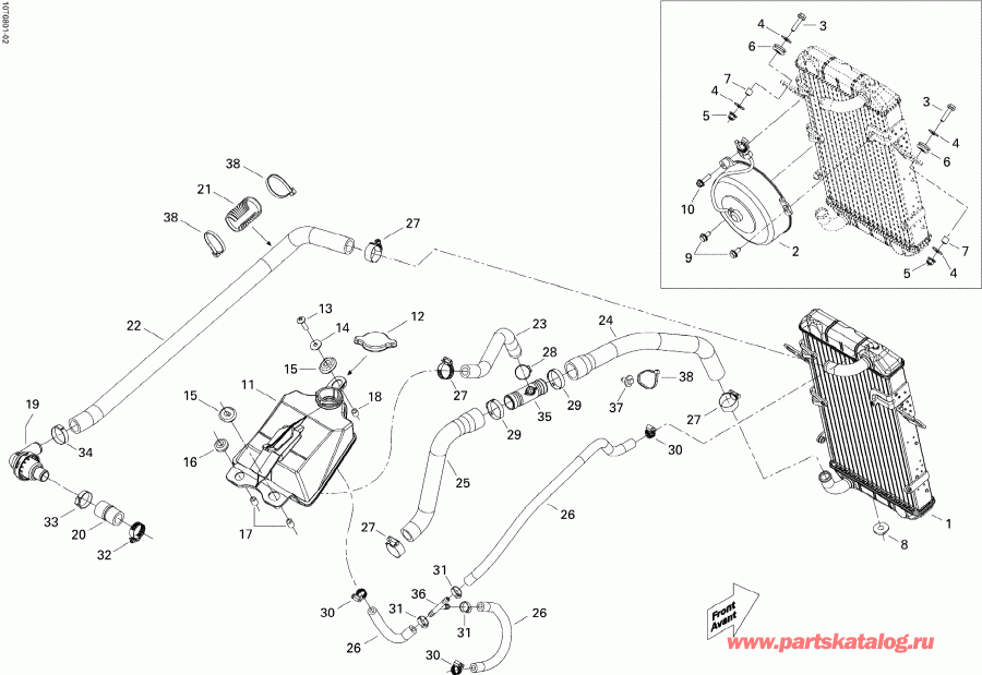 DS 450 X, 2008 - ���������� System