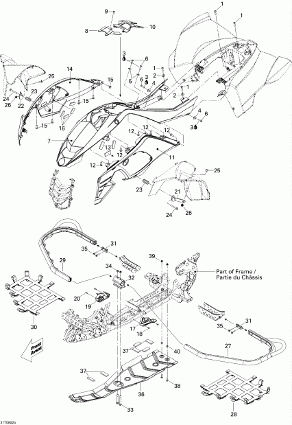   DS 450 X, 2008  - Body And Accessories 2