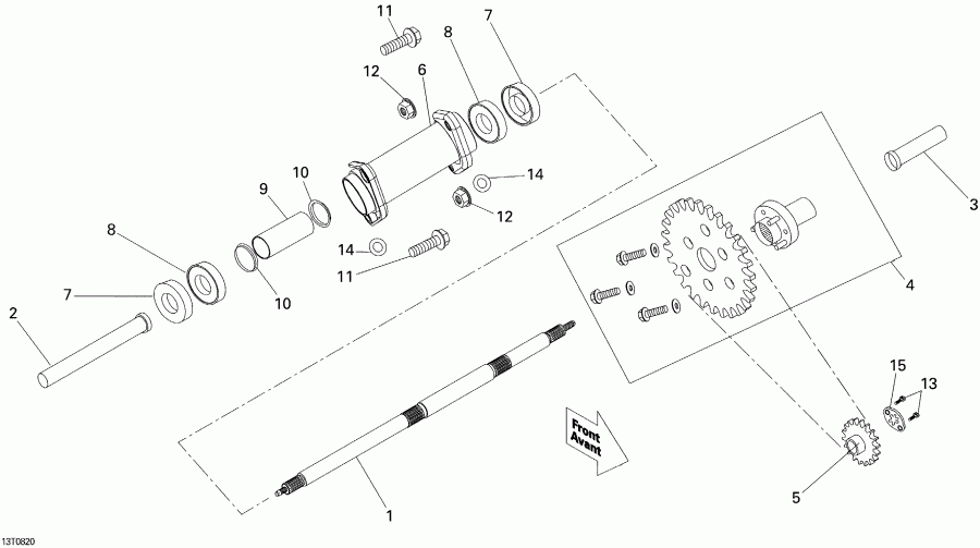  - Drive System, Rear