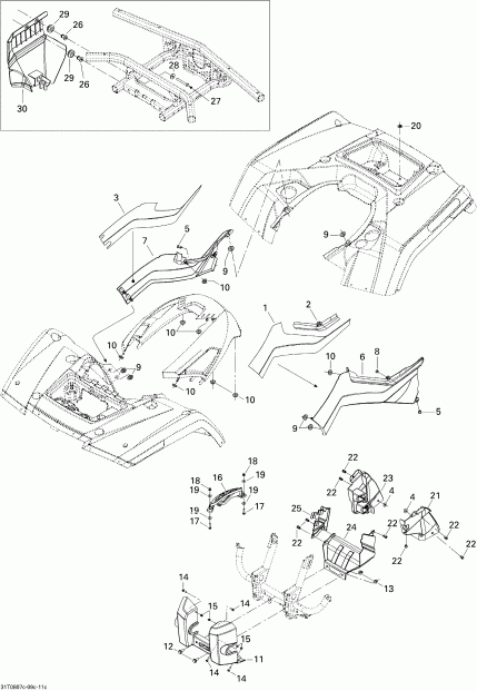 ������������  Outlander 650 STD, 2008 - ������ � ���������� 3, Std