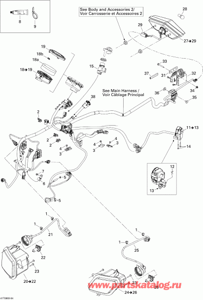   Outlander MAX 400 STD, 2008 - Electrical Accessories