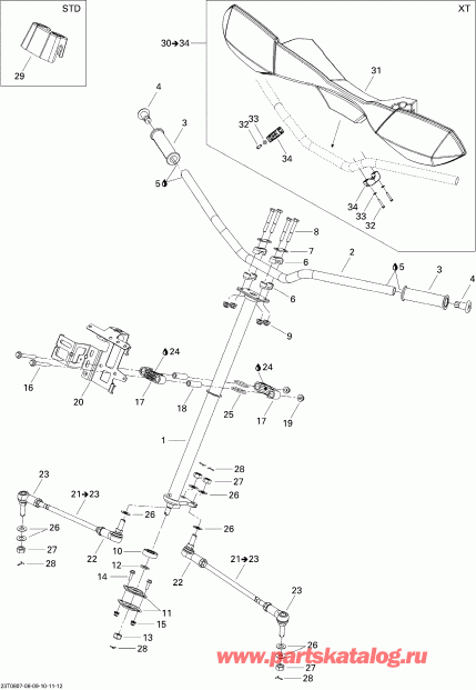  BRP  Outlander MAX 500 XT, 2008 -   Xt