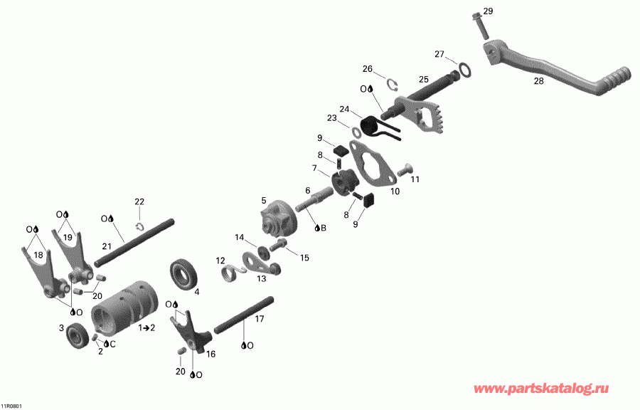   DS 450 CE STD & X (3F9D,3G9D), 2009  - ing System