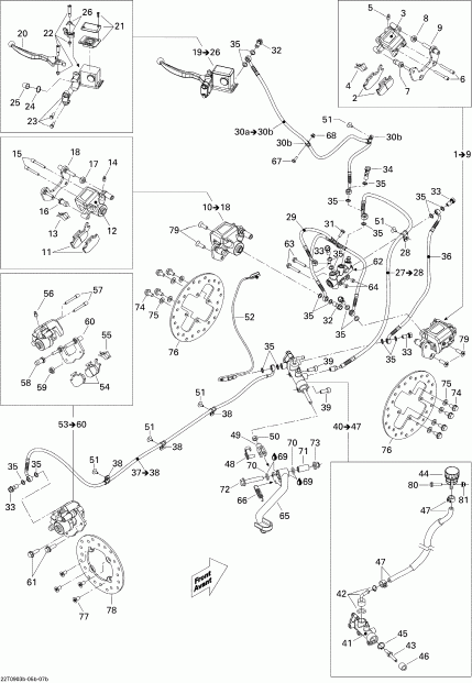 ����������  Outlander 650 EFI, 2009 - Hydraulic Brakes Europe