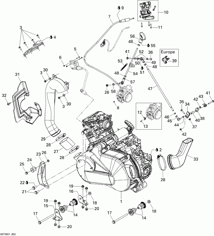 BRP - Engine And Engine Support