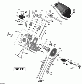 01-   , Rear (01- Cylinder Head, Rear)