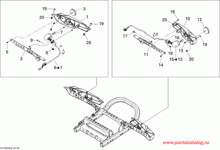 ����������  Renegade 500, 2009 ������ - Body And Accessories 4