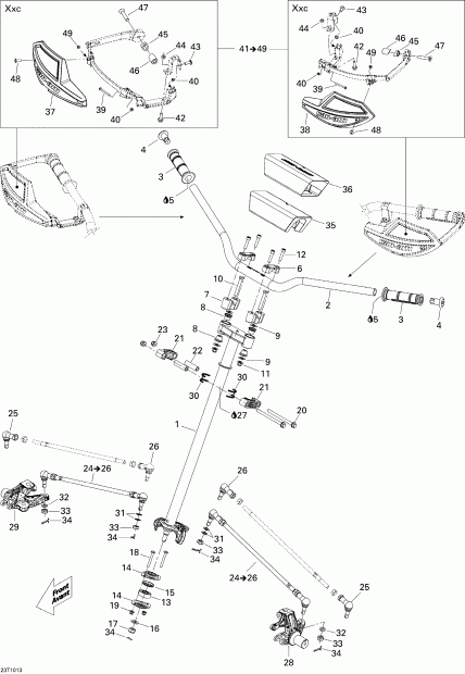 ����������  DS 450 Xxc, Xmx EFI, 2010 - ������� �������