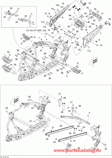  DS 450 Xxc, Xmx EFI, 2010  -  2 Xmx