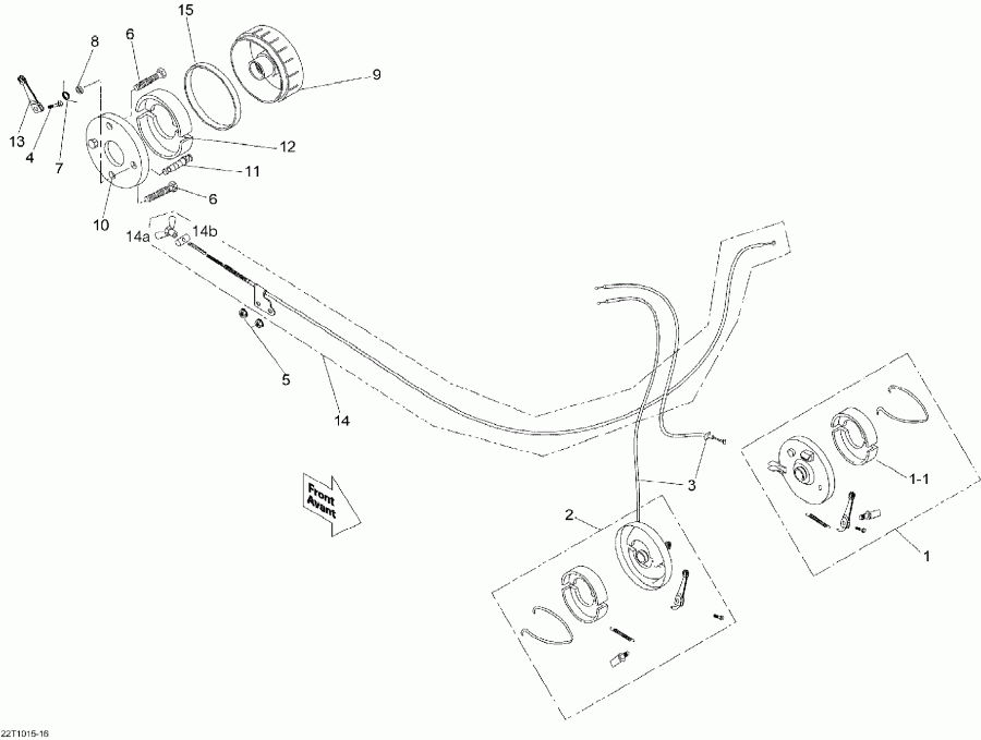  Bombardier DS 90, 2010  - Brakes