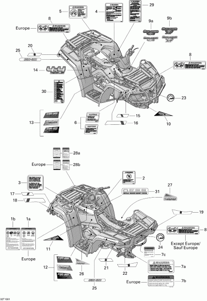   Outlander 400 EFI, 2010  - 