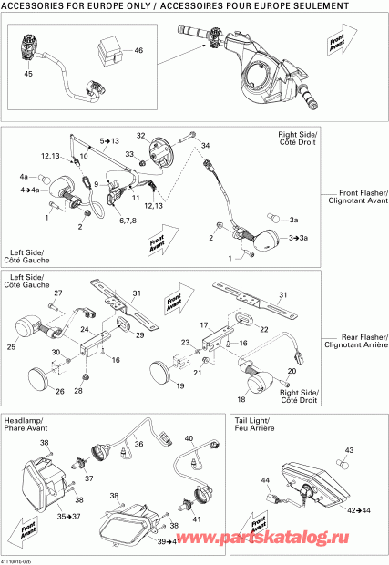 Outlander 400 EFI, 2010 - ��������� ���������� ������