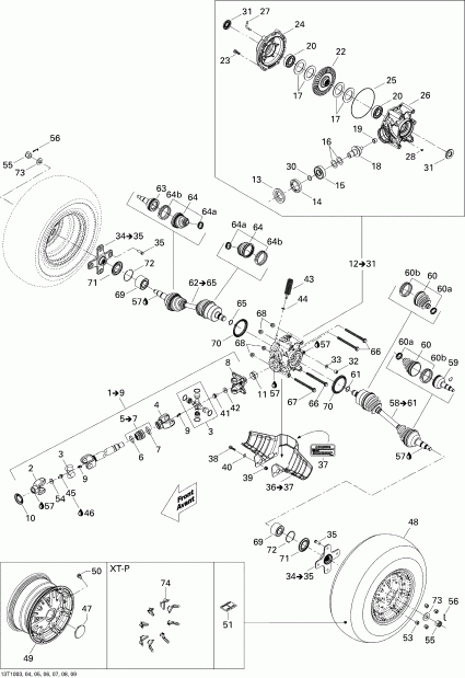  - Drive System, Rear