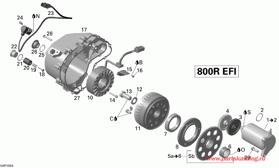 ����������  ����������� Outlander 800R EFI, 2010 - std