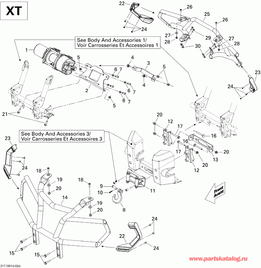 ����������  ����������� Outlander Max 400 EFI, 2010 - ������ � ���������� Xt