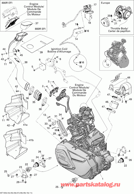 BRP Outlander Max 500 EFI, 2010 - ��������� 1
