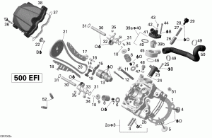 01-   , Front (01- Cylinder Head, Front)