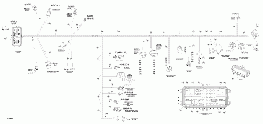 ���������� BRP Outlander Max 650 EFI, 2010 - Main ���� ��������