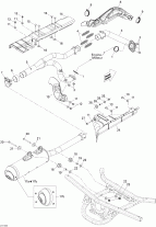 01-   800r (01- Exhaust System 800r)