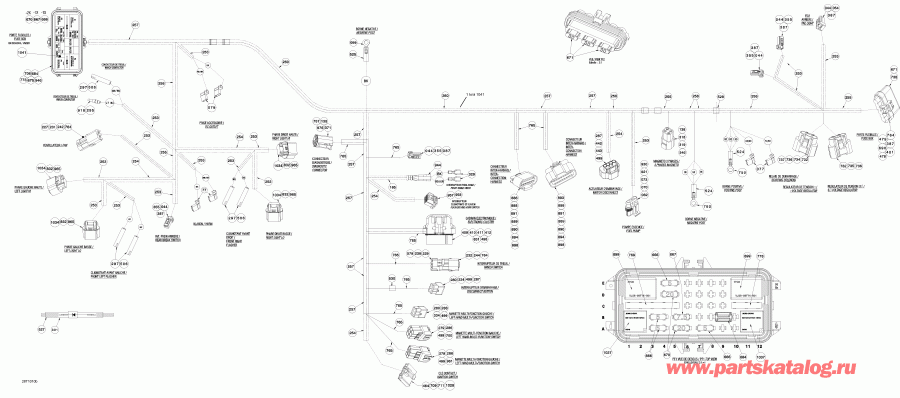  - Main Harness 500 Efi, Europe