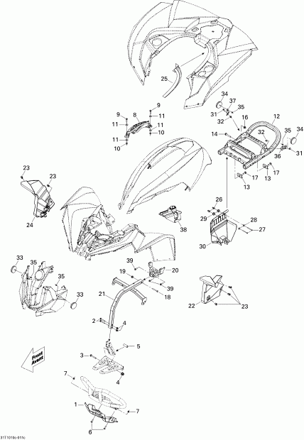 ����������  ����������� Renegade 800R EFI Xxc, 2010 - Body And Accessories 3