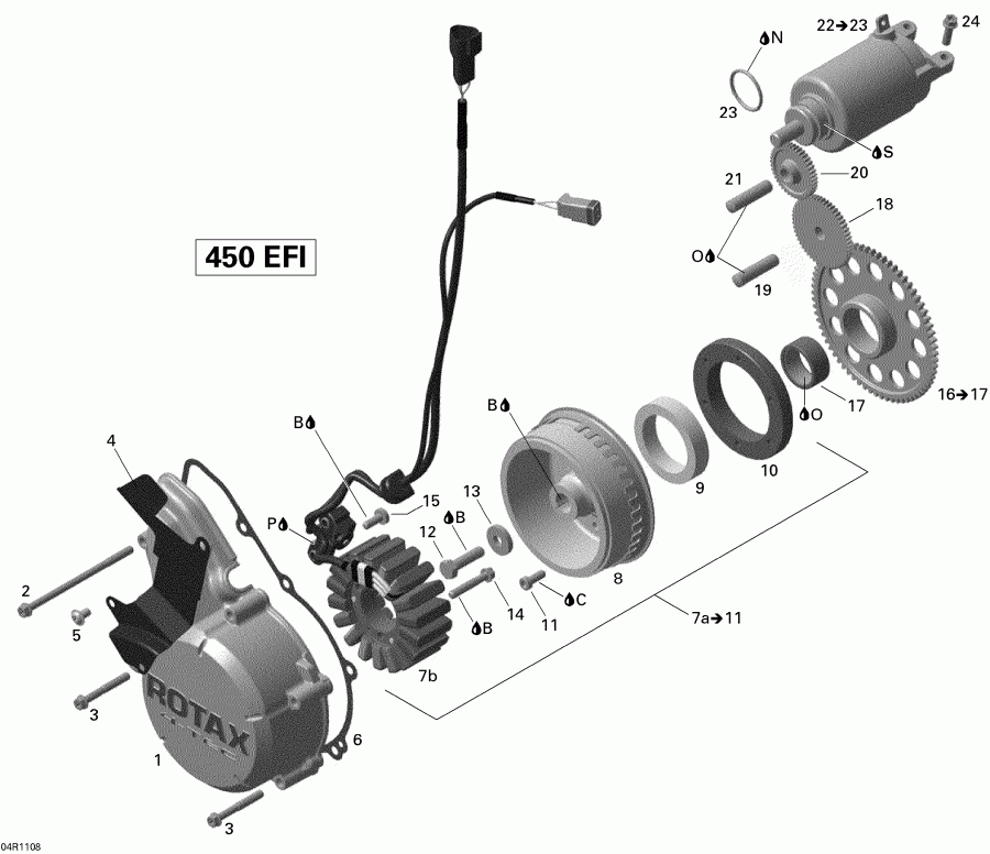 ����������  DS 450 EFI, 2011 - ������� � ��������������