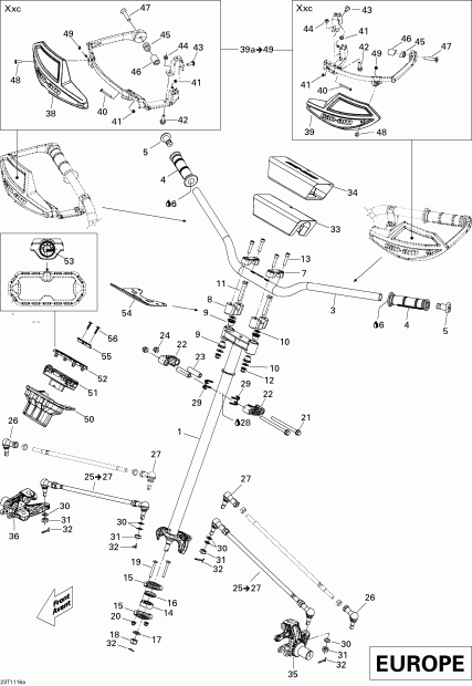  BRP - Steering Xmx Europe