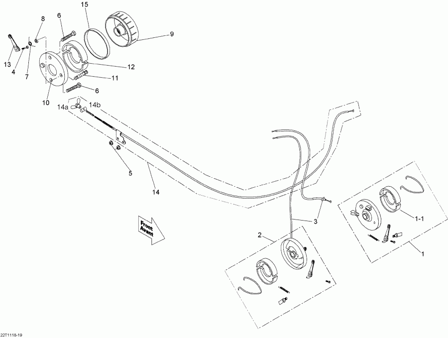 Bombardier  DS 90, 2011 - Brakes