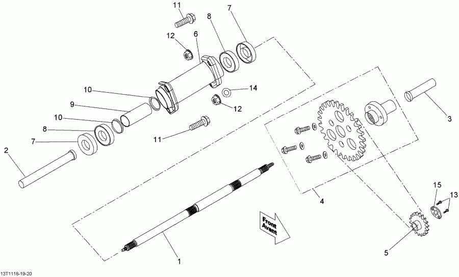   DS 90, 2011 - Drive System, Rear