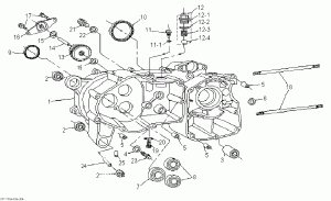 01-  ,  (01- Crankcase, Left)