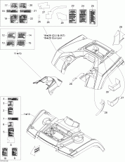 09- Fender  Central Panel Kit (09- Fender And Central Panel Kit)