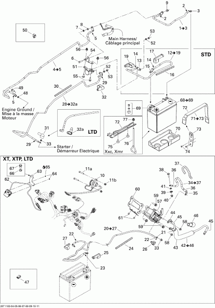  Outlander 500 EFI, 2011 - Electrical System