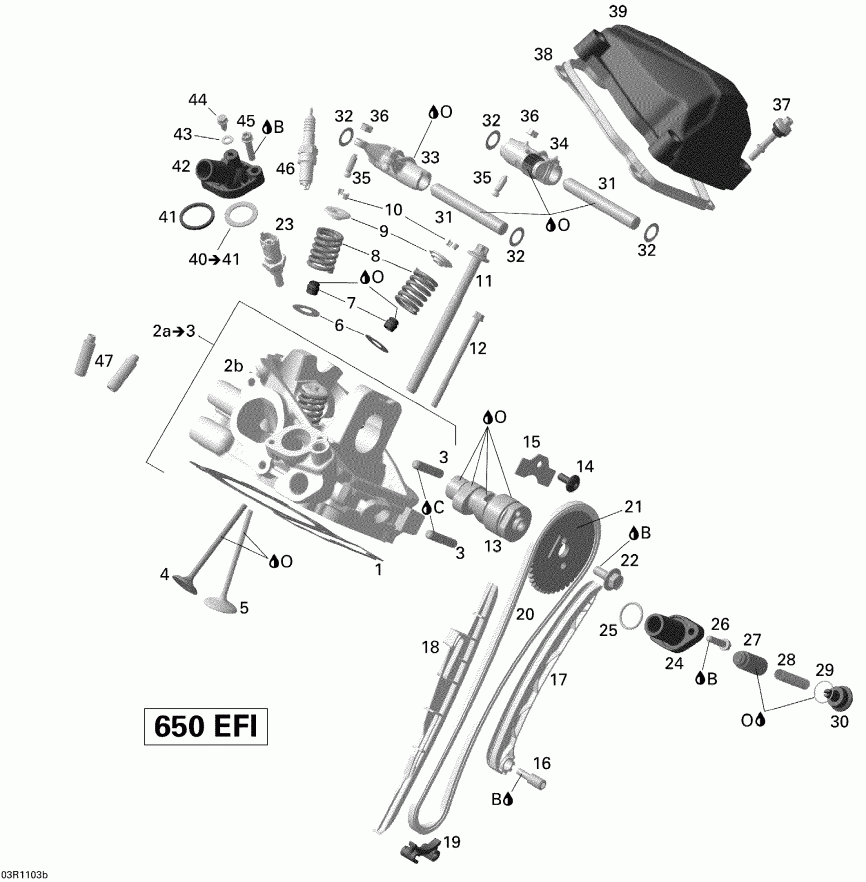 BRP ������ Outlander 650 EFI, 2011 - ������� ����� ��������, Rear