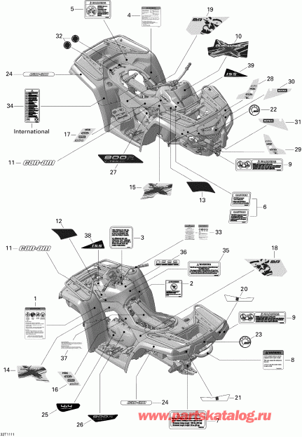 ���������� Bombardier ����������� Outlander 800R EFI, XMR, 2011 - ��������