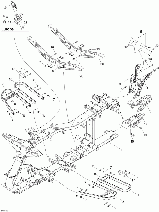  Bombardier  Outlander Max 400 EFI, 2011 - 
