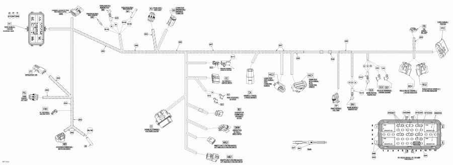 ������������ BRP Outlander Max 400 EFI, 2011 ������ - Main Harness International