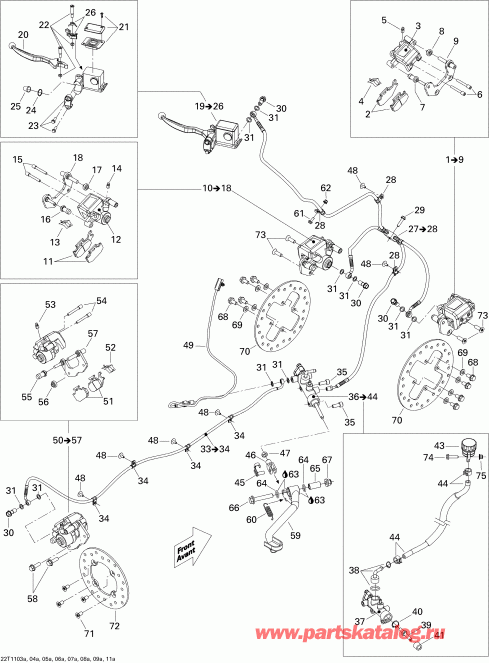 ATV BRP Outlander Max 800R EFI Ltd, 2011 - s