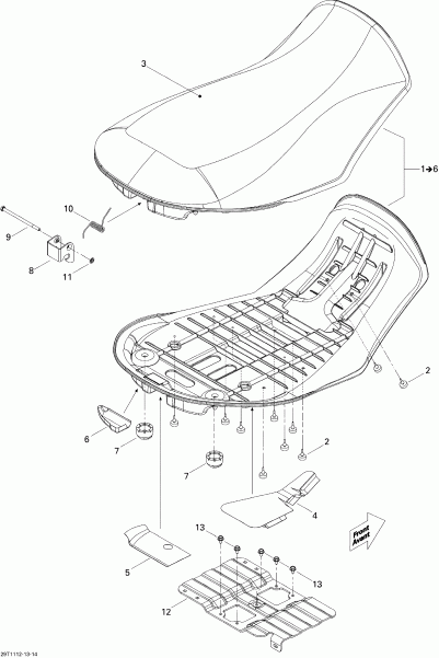 ���������� BRP ������ Renegade 800R EFI, 2011 - �����