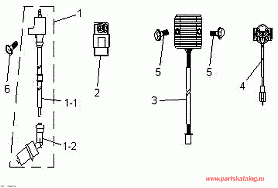  BRP DS 90, 2012 - Electrical Components