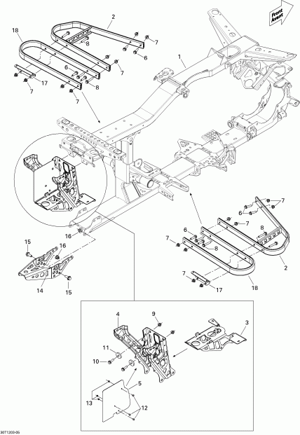 ���������� BRP ������ Outlander 500EFI STD & XT, 2012 - ����