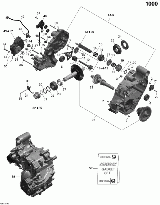 ATV BRP ����������� Outlander STD, XT, 1000 EFI, 2012 - �������� Box 1