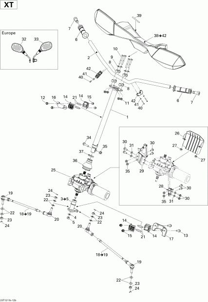 ATV  Outlander STD, XT, 1000 EFI, 2012 ������ - ������� ������� Xt