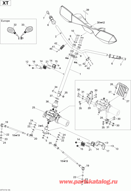 BRP Outlander STD, XT, 800R EFI, 2012 - ������� ������� Xt