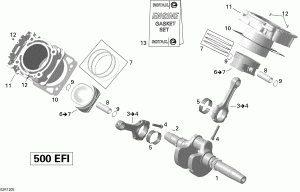 01- ,    (01- Crankshaft, Piston And Cylinder)