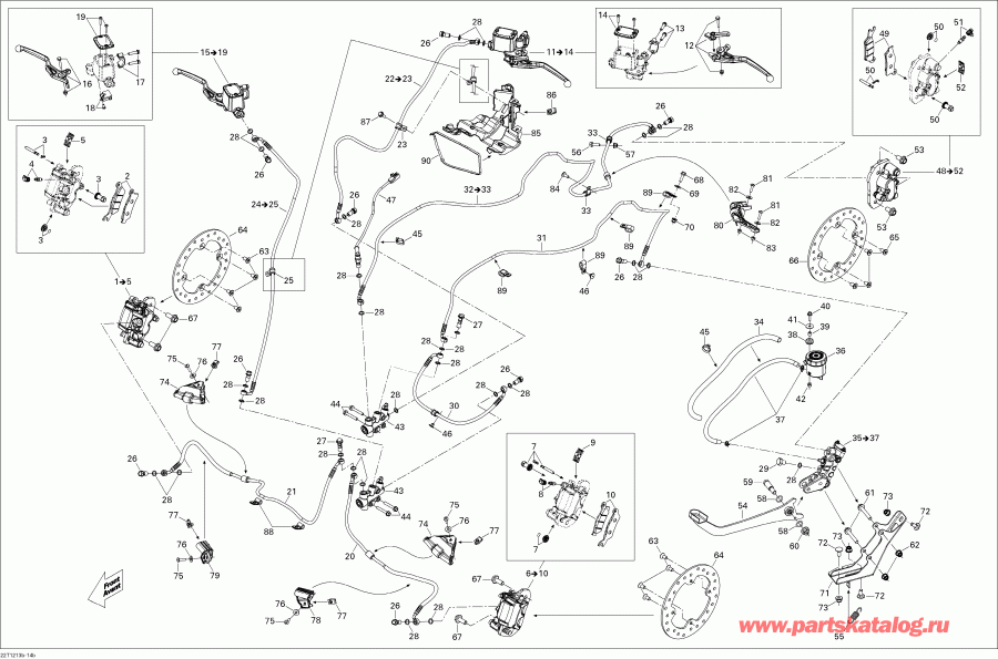 ATV BRP Renegade STD, XXC, 1000 EFI, 2012 ������ - �������������� ������ ������