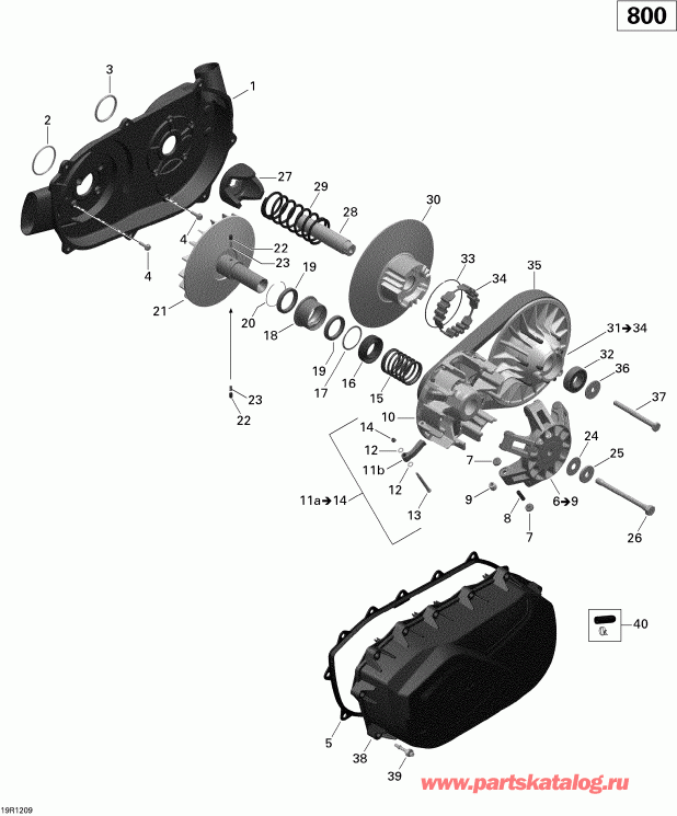 ������������  Renegade STD, XXC, 800R EFI, 2012 - ����������� Renegade