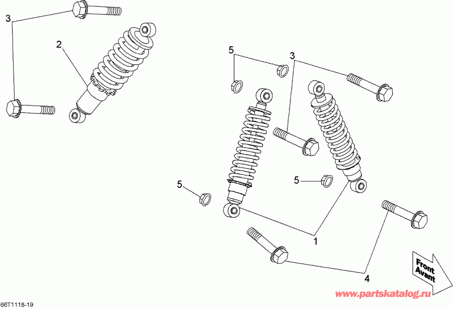   DS 70, 2013 - Shocks