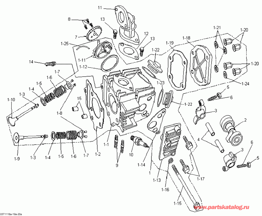   DS 90 X, 2013 - Cylinder Head And Intake Manifold