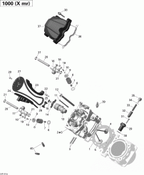 01-   , Front (01- Cylinder Head, Front)