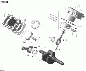 01- ,    (01- Crankshaft, Piston And Cylinder)